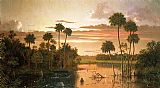 The Great Florida Sunset by Martin Johnson Heade